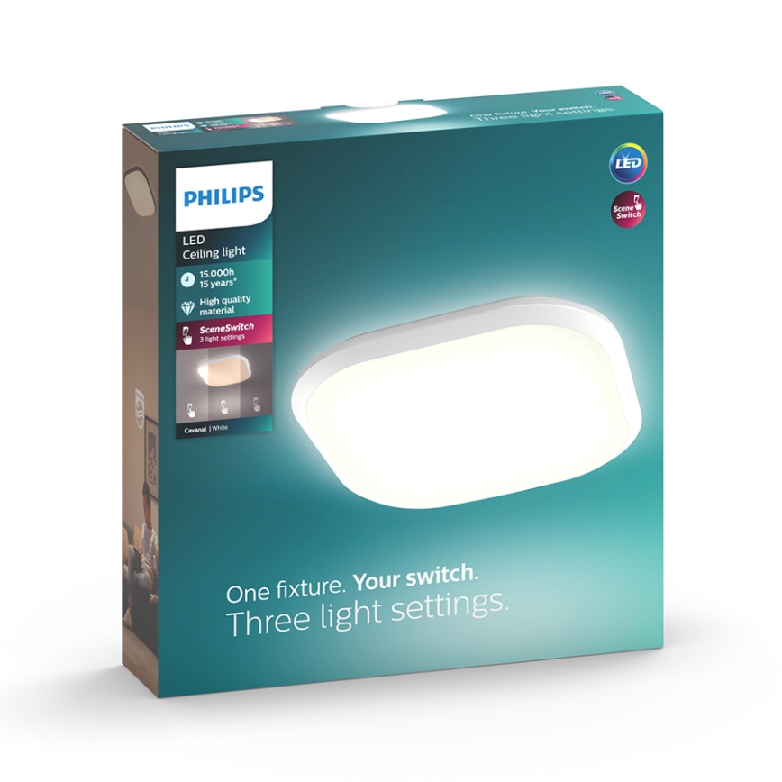 Philips 32810/31/P0 - LED Plafon ściemnalny CANAVAL LED/18W/230V
