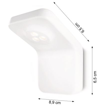 Philips 34212/31/16 - LED Kinkiet łazienkowy INSTYLE VANITAS 1xLED/7,5W/230V