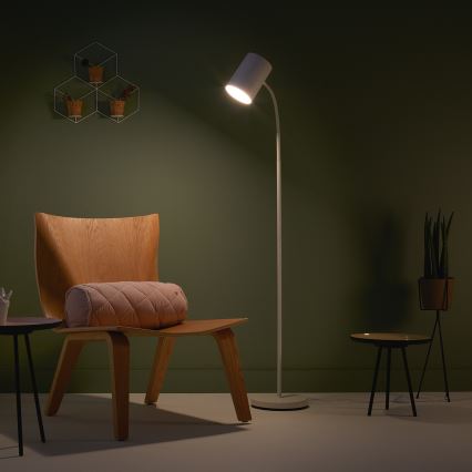 Philips 36056/31/E7 - Lampa podłogowa MYLIVING HIMROO 1xE27/15W/230V
