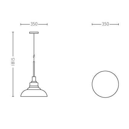 Philips 36158/60/PN - Żyrandol MYLIVING HASTINGS 1xE27/60W/230V