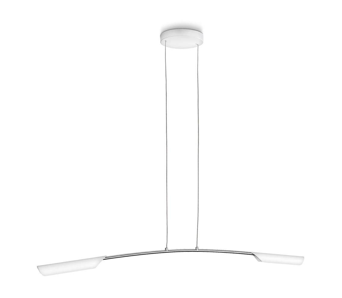Philips 37950/31/16 - LED Ściemnialny żyrandol na lince LEDINO BIS 2xLED/7,5W