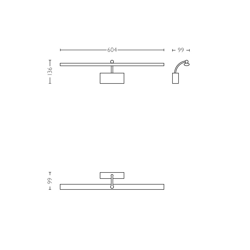 Philips - LED Kinkiet LED/9,5W/230V