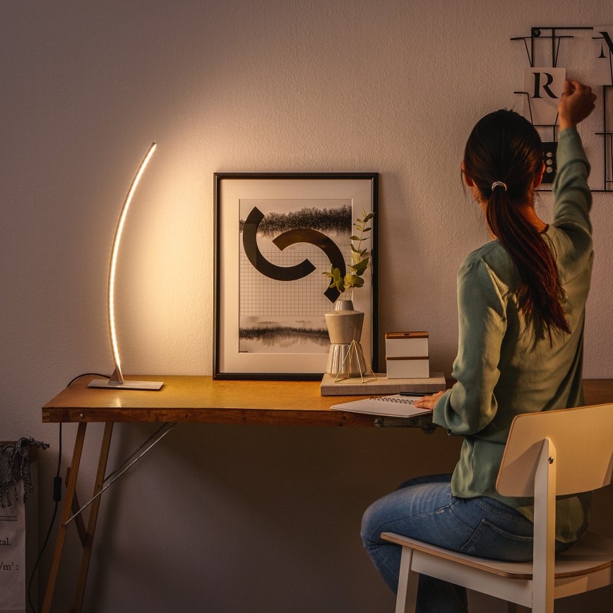 Philips 38921/17/P1 - LED Lampa stołowa MYLIVING HEXAGON LED/9,5W/230V