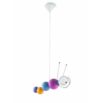 Philips 40093/55/16 - Lampa wisząca dziecięca MYKIDSROOM RUBY 1xE27/20W/230V