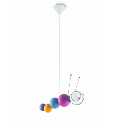 Philips 40093/55/16 - Lampa wisząca dziecięca MYKIDSROOM RUBY 1xE27/20W/230V