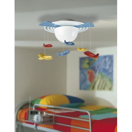 Philips 40153/55/16 - Lampa sufitowa dziecięca MYKIDSROOM AVIGO E27/15W/230V