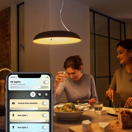 Philips - LED Ściemnialny żyrandol na lince Hue AMAZE LED/39W/230V + pilot