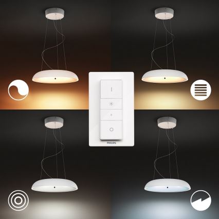 Philips - LED Ściemnialny żyrandol na lince Hue AMAZE LED/39W/230V + pilot