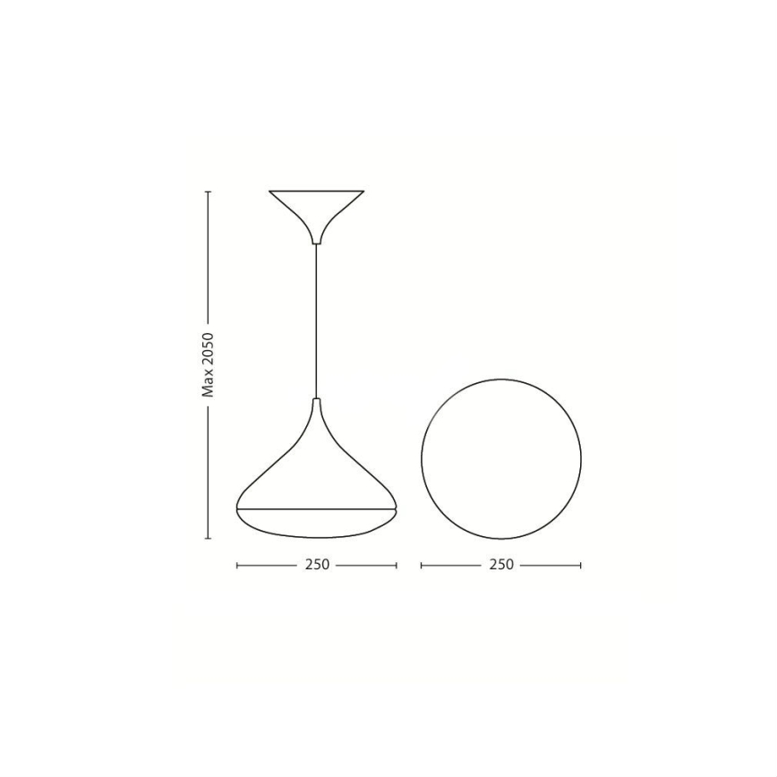 Philips 40759/53/16 – Lampa wisząca MYLIVING FRIENDS 1xE27/15W/230V