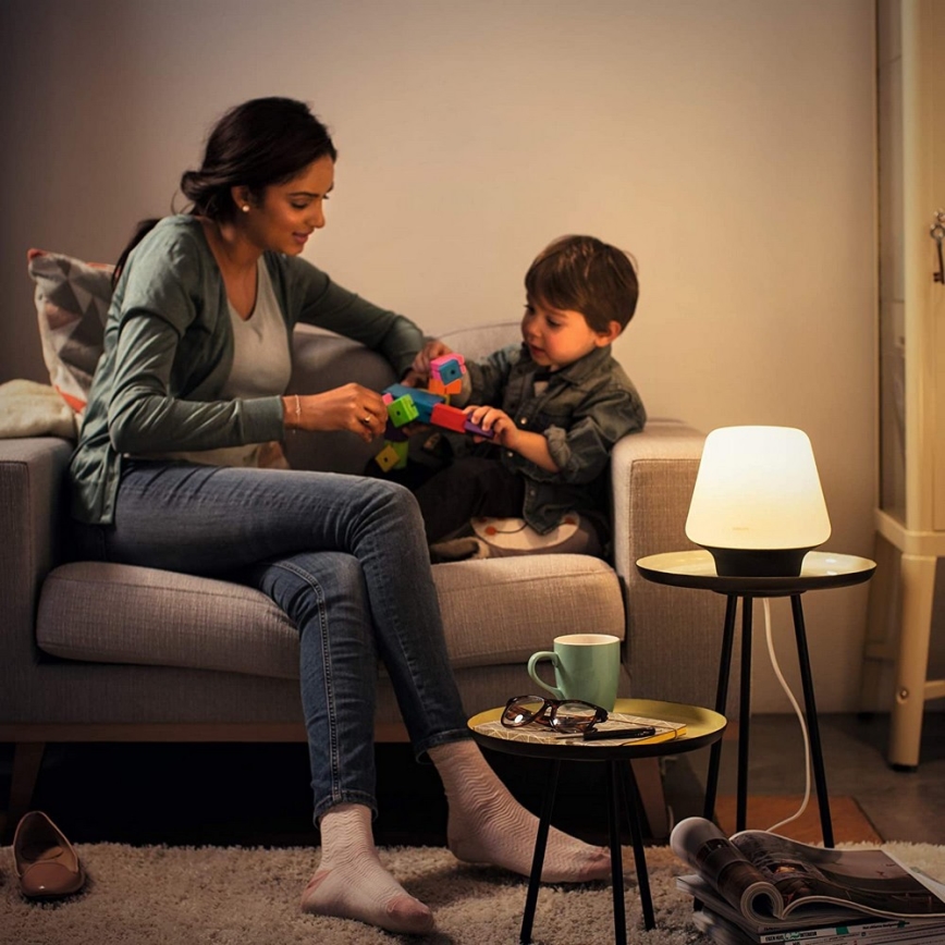 Philips - ściemnialna lampa LED Hue WELLNESS 1xE27/8,5W/230V + pilot zdalnego sterowania