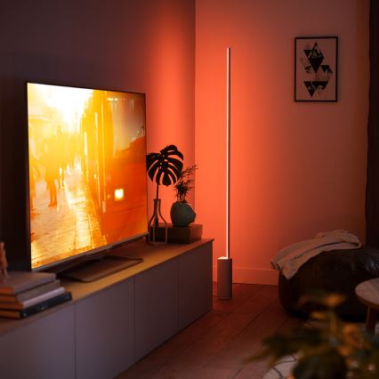 Philips - LED RGB Lampa podłogowa Hue SIGNE 1xLED/32W/230V