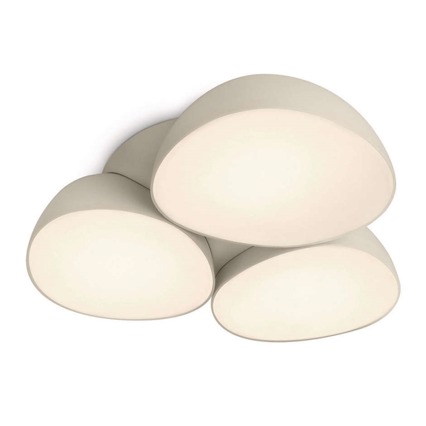 Philips 40828/38/16 - LED Plafon INSTYLE STONEZ 9xLED/2,5W kremowy