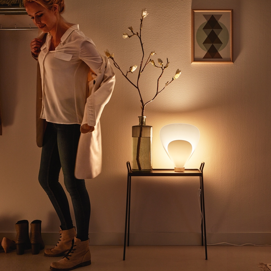 Philips 40879/31/PN - Lampa stołowa MYLIVING PINE E27/60W/230V