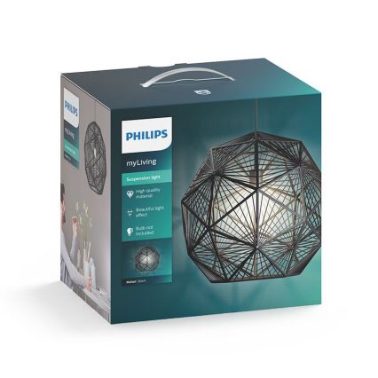 Philips - Lampa wisząca 1xE27/60W/230V