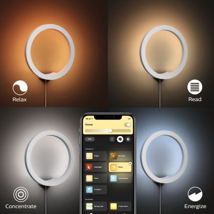Philips 40901/31/P9 - LED Kinkiet HUE SANA LED/20W/230V