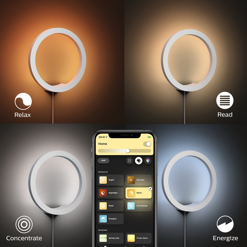Philips 40901/31/P9 - LED Kinkiet HUE SANA LED/20W/230V