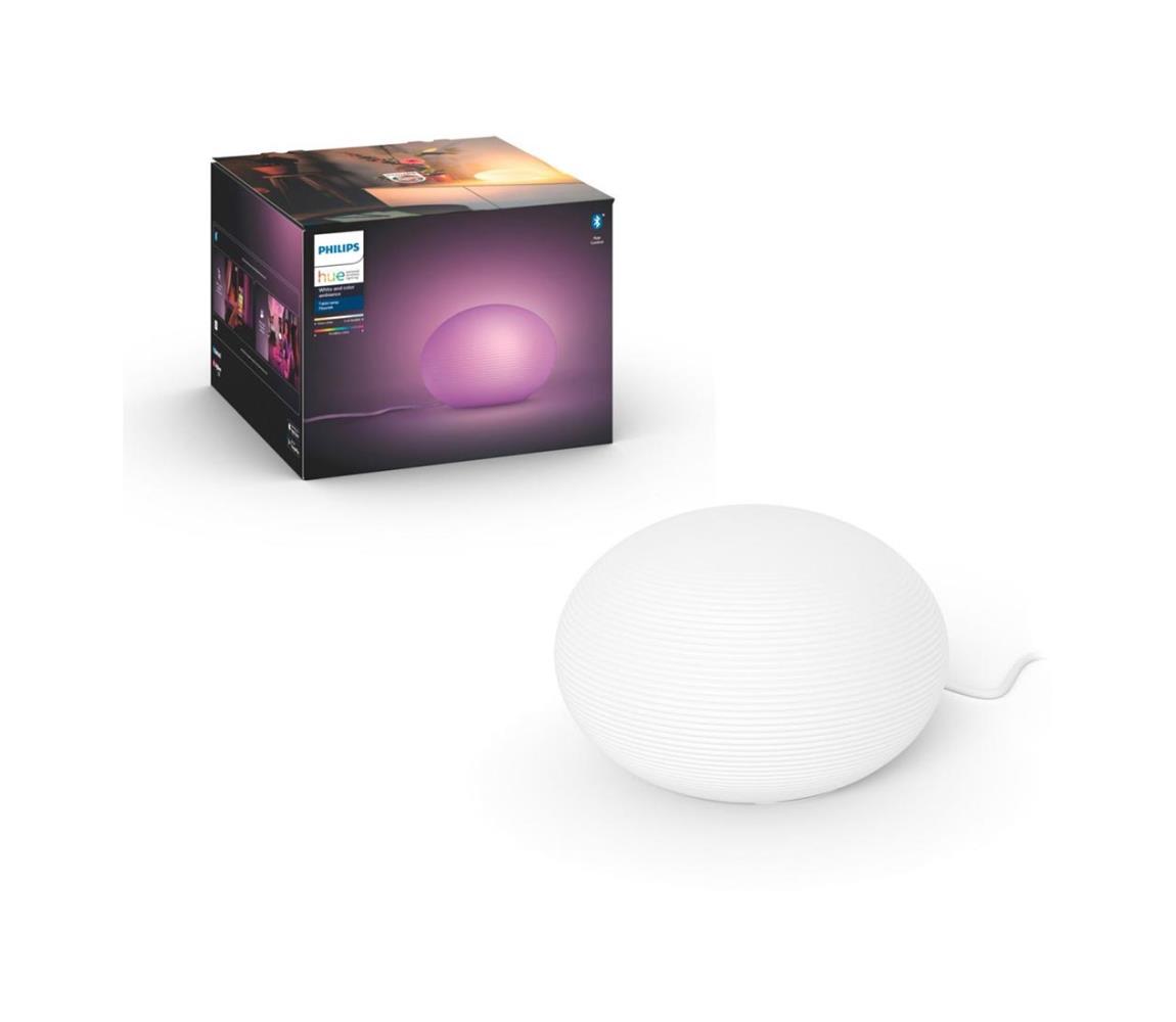Philips 40904/31/P9-LED RGB Ściemnialna lampa stołowa Hue FLOURISH 1xE27/9,5W/230