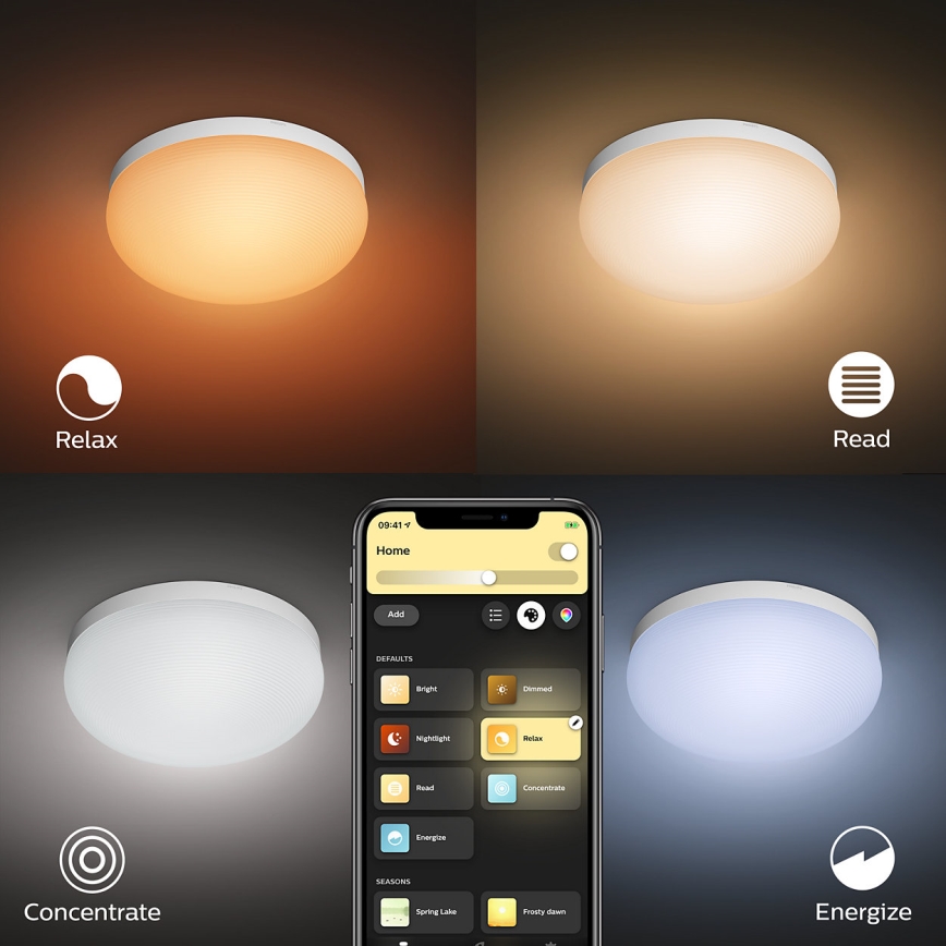 Philips 40905/31/P9 - LED Plafon HUE FLOURISH LED/32W/230V