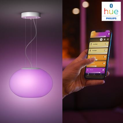 Philips 40906/31/P9 - LED Żyrandol na lince HUE FLOURISH LED/39W/230V