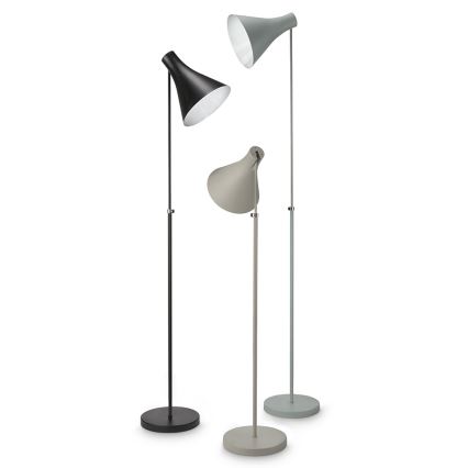 Philips 42261/30/16 - Lampa stojąca DRIN czarna 1xE27/23W/230V