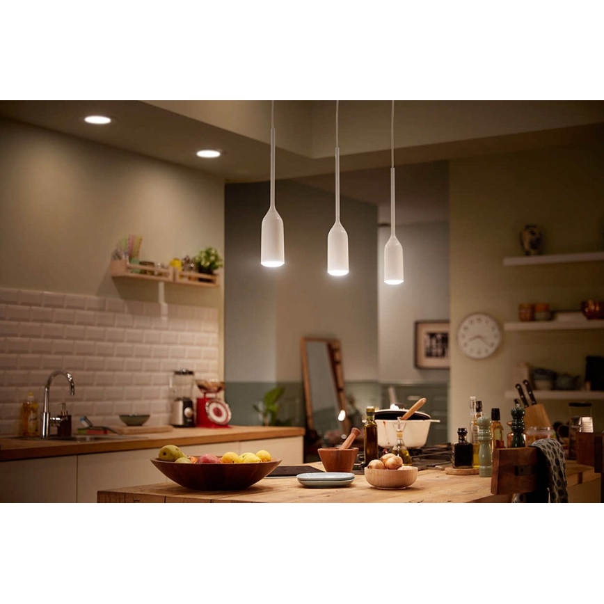 Philips - LED Ściemnialny żyrandol na lince Hue DEVOTE 1xE27/9,5W/230V