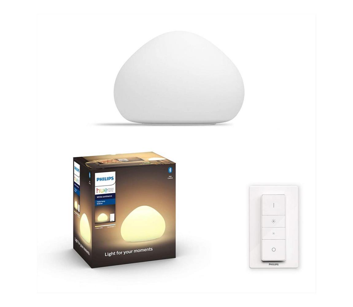 Philips 44401/56/P6 - LED Lampa ściemnialna Hue WELLNER 1xE27/8,5W/230V + ZS