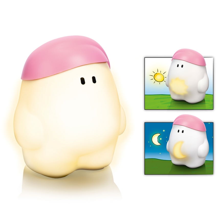 Philips 44501/19/16 - LED Lampa dziecięca MYKIDSROOM BUDDY HOME2xLED/1W różowa