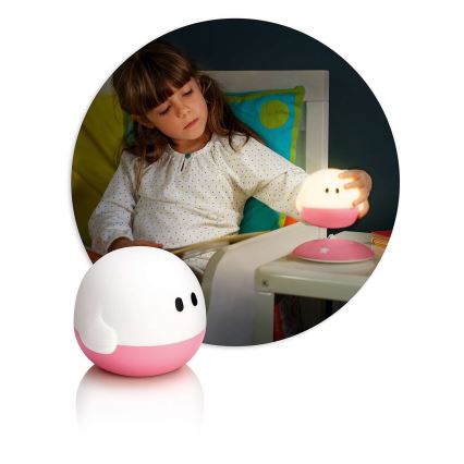 Philips 44511/19/16 - LED Lampa przenośna dziecięca MYKIDSROOM BOLLIE 1xHighPower LED/1W/230V