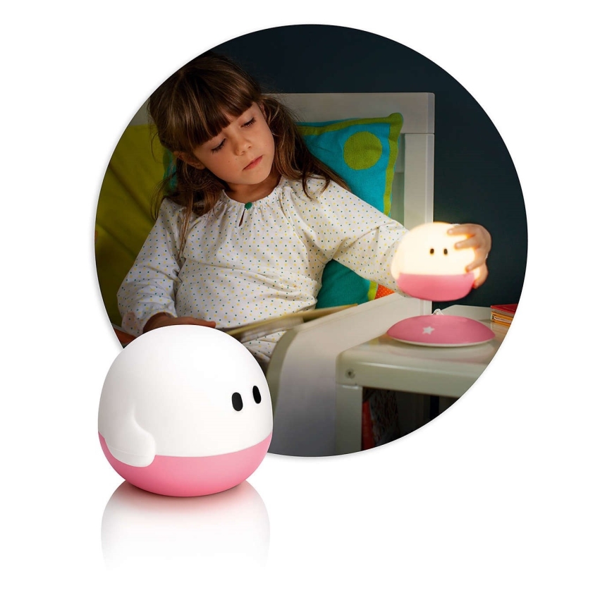 Philips 44511/19/16 - LED Lampa przenośna dziecięca MYKIDSROOM BOLLIE 1xHighPower LED/1W/230V