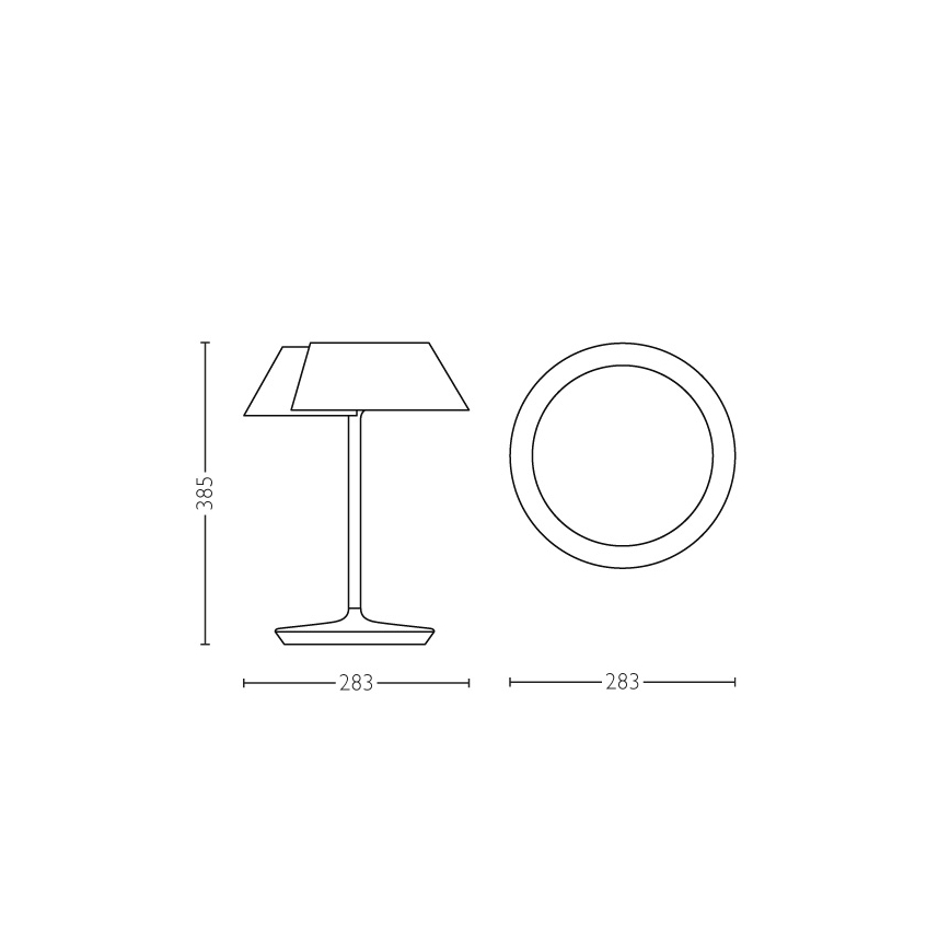 Philips 49023/31/P1 - LED lampa stołowa INSTYLE NONAGON 1xLED/7W/230V stmívatelná