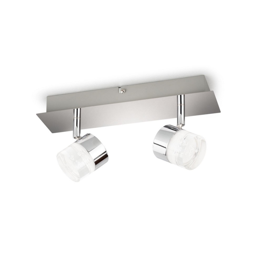Philips 50147/11/P1 - LED Oświetlenie punktowe FLOAT 2xLED/4,5W/230V