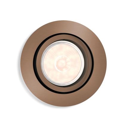 Philips 50391/05/PN - Oprawa wpuszczana  MYLIVING DONEGAL 1xGU10/5,5W/230V