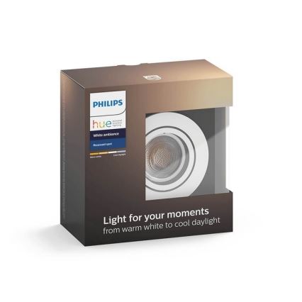 Philips 50411/31/P7 - LED Oświetlenie ściemnialne HUE MILLISKIN 1xGU10/5,5W