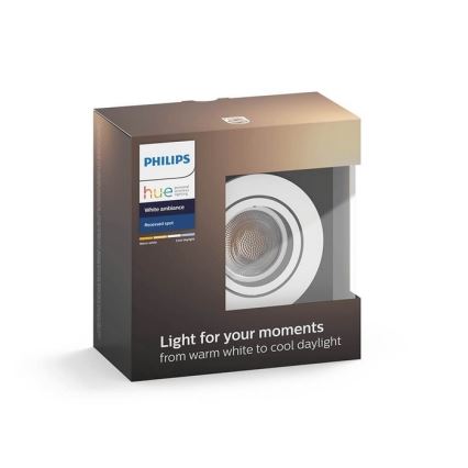 Philips - LED Ściemnialne oświetlenie Hue MILLISKIN 1×GU10/5,5W/230V