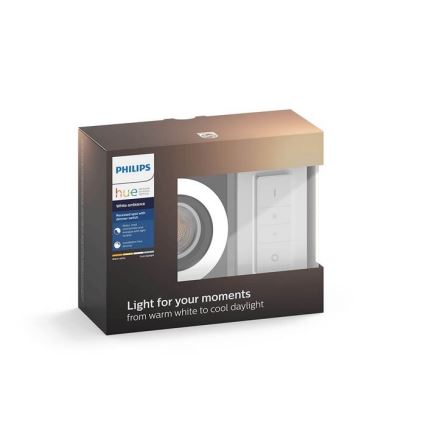 Philips 50411/48/P7 - LED Oświetlenie ściemnialne HUE MILLISKIN 1xGU10/5,5W