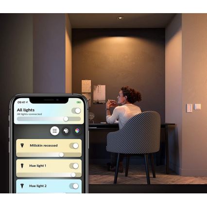 Philips  - LED Oświetlenie ściemnialne Hue MILLISKIN 1xGU10/5W/230V