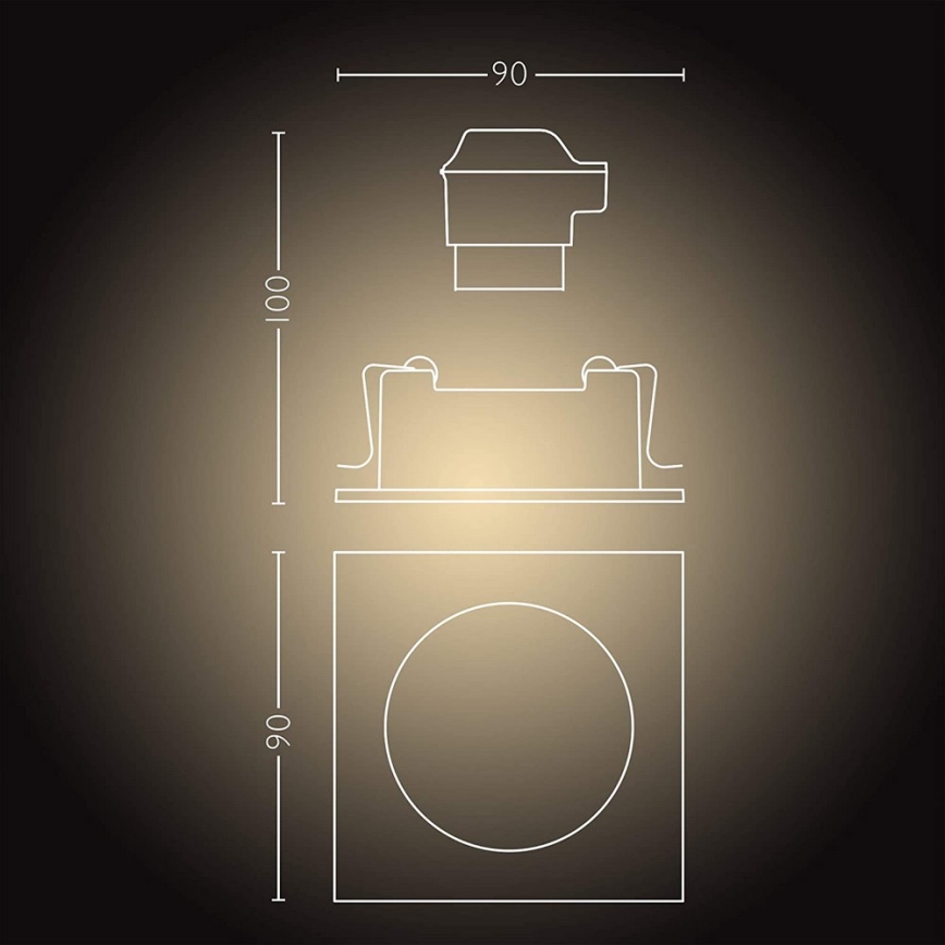 Philips  - LED Oświetlenie ściemnialne Hue MILLISKIN 1xGU10/5W/230V