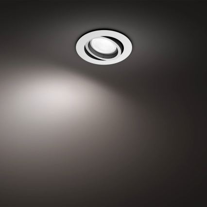Philips 50451/31/P7 - LED RGB Oprawa wpuszczana CENTURA 1xGU10/5,7W/230V24V