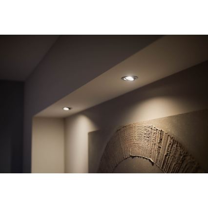 Philips 50451/48/P7 - LED RGB Oprawa wpuszczana HUE CENTURA 1xGU10/5,7W/230V