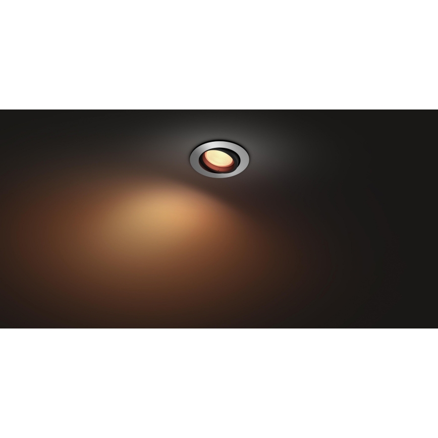 Philips 50451/48/P7 - LED RGB Oprawa wpuszczana HUE CENTURA 1xGU10/5,7W/230V