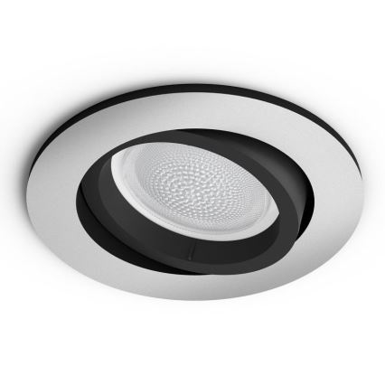 Philips 50451/48/P7 - LED RGB Oprawa wpuszczana HUE CENTURA 1xGU10/5,7W/230V
