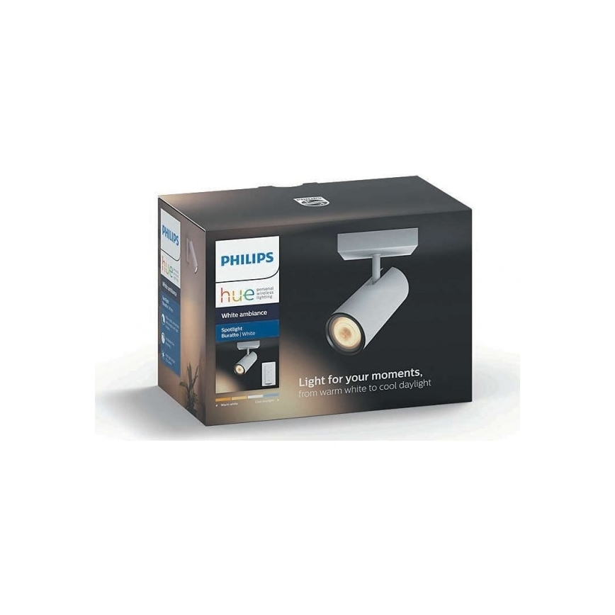 Philips 50461/31/P7 - LED Oświetlenie punktowe ściemnialne HUE BURATTO 1xGU10/5,5W