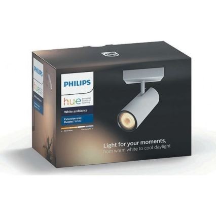 Philips - LED Ściemnialne oświetlenie punktowe Hue BURATTO 1xGU10/5,5W