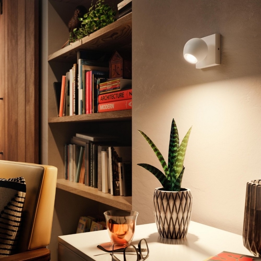 Philips - LED regulowane punktowe oświetlenie Hue BUCKRAM 1xGU10/5W/230V + pilot zdalnego sterowania