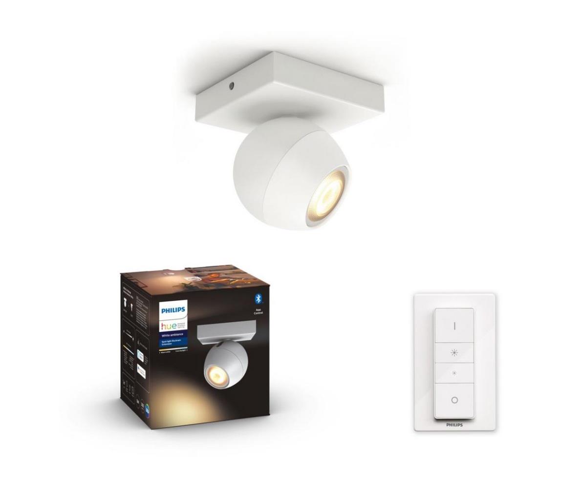 Philips 50471/31/P6 - LED Ściemnialne oświetlenie punktowe Hue BUCKRAM 1xGU10/5W/230V