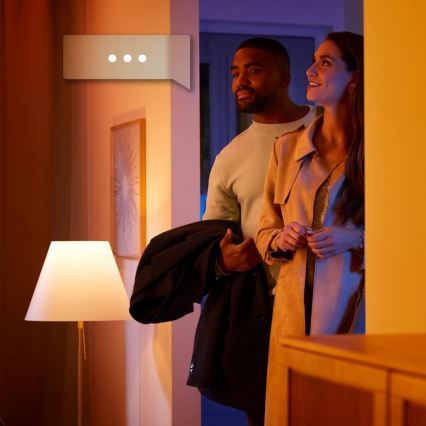 Philips - LED regulowane punktowe oświetlenie Hue BUCKRAM 2xGU10/5W/230V + pilot zdalnego sterowania
