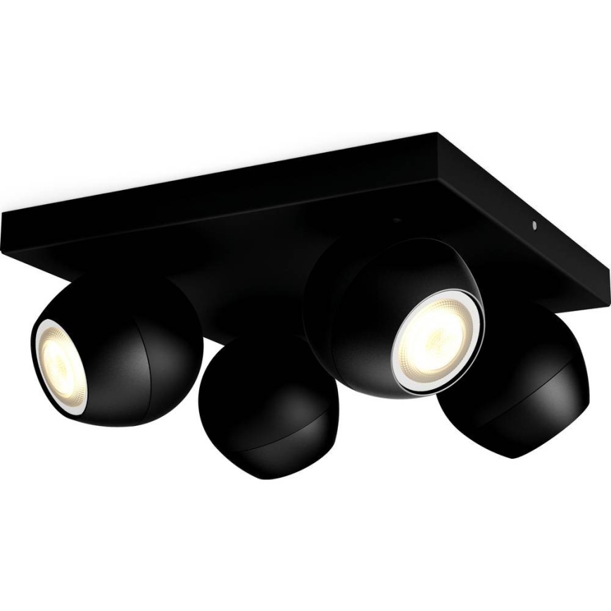 Philips - LED Ściemnialne oświetlenie punktowe Hue BUCKRAM 4xGU10/5W/230V