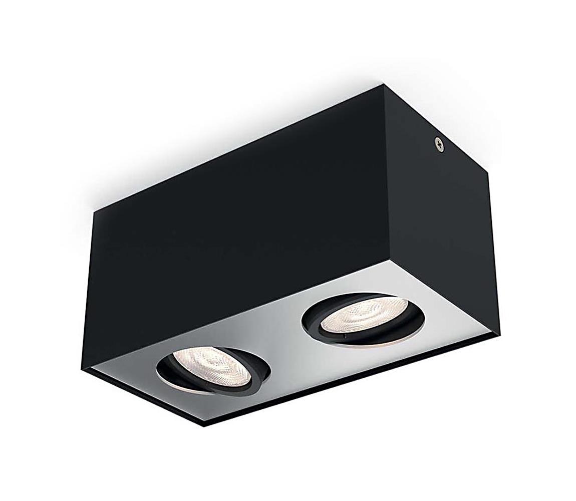 Philips 50492/30/P0-LED Oświetlenie punktowe ściemnialne MYLIVING BOX 2xLED/4,5W/230V