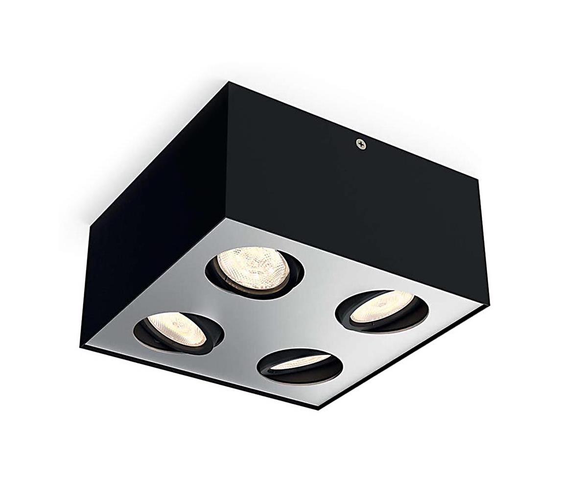 Philips 50494/30/P0-LED Oświetlenie punktowe ściemnialne MYLIVING BOX 4xLED/4,5W/230V