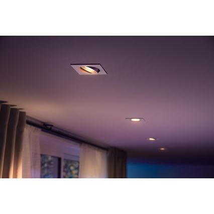 Philips 50551/31/P7 - LED RGB Oprawa wpuszczana HUE CENTURA 1xGU10/5,7W/230/24